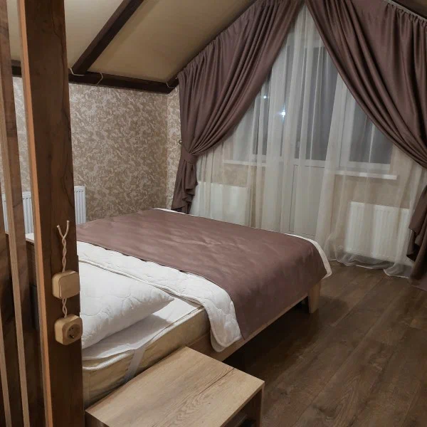 Однокомнатные апартаменты с собственной кухней и балконом